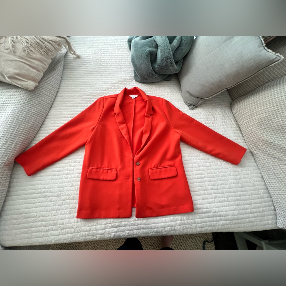 Old Navy Bold Scarlet Blazer